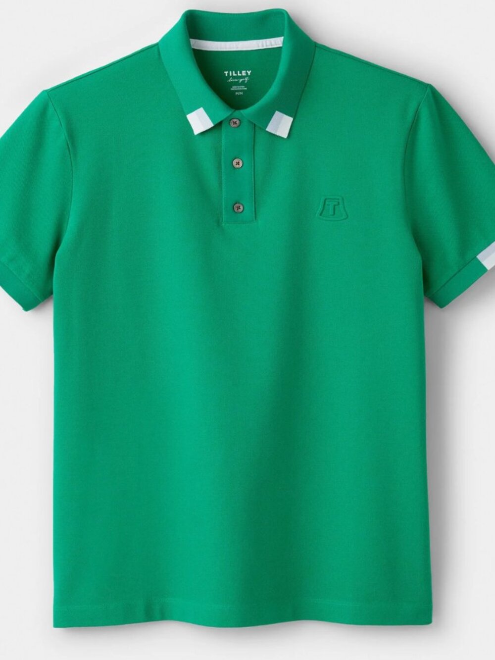 Tilley Men’s Iron Polo Shirt in Green (US Large)